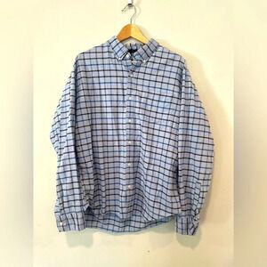 J.Crew Mens Slim Flex Plaid Oxford Preppy Size SZ XL